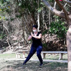 Qigong na praça